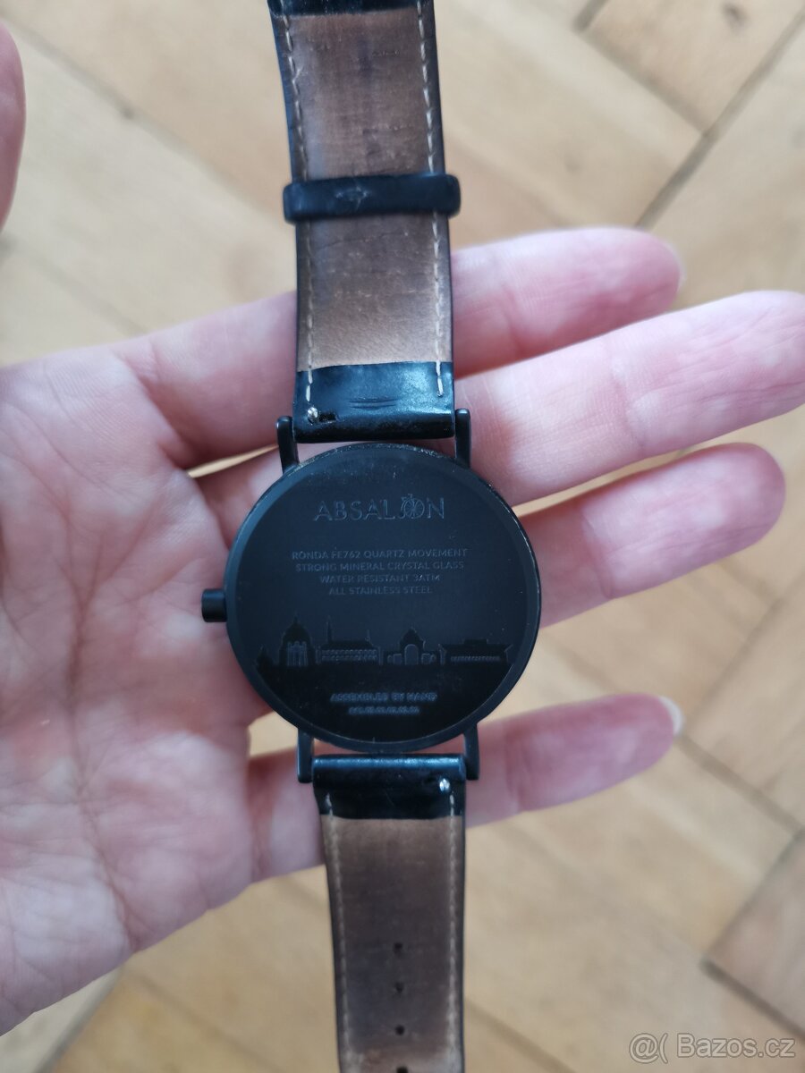 Sleva hodinky Larsen Eriksen Copenhagen černé - 3