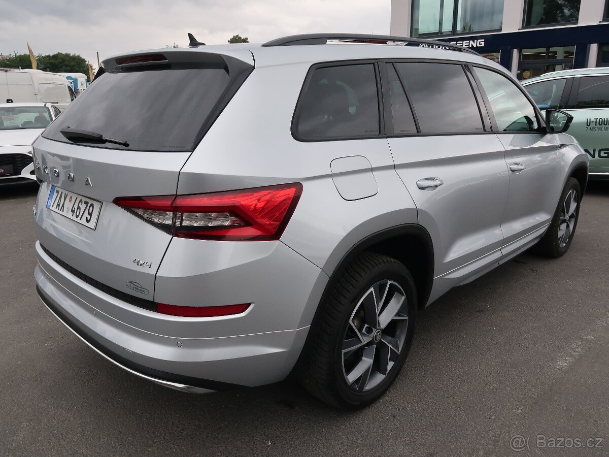 Škoda Kodiaq 2.0TSi,140kW,1majČR,Sportline,4x4 - 3
