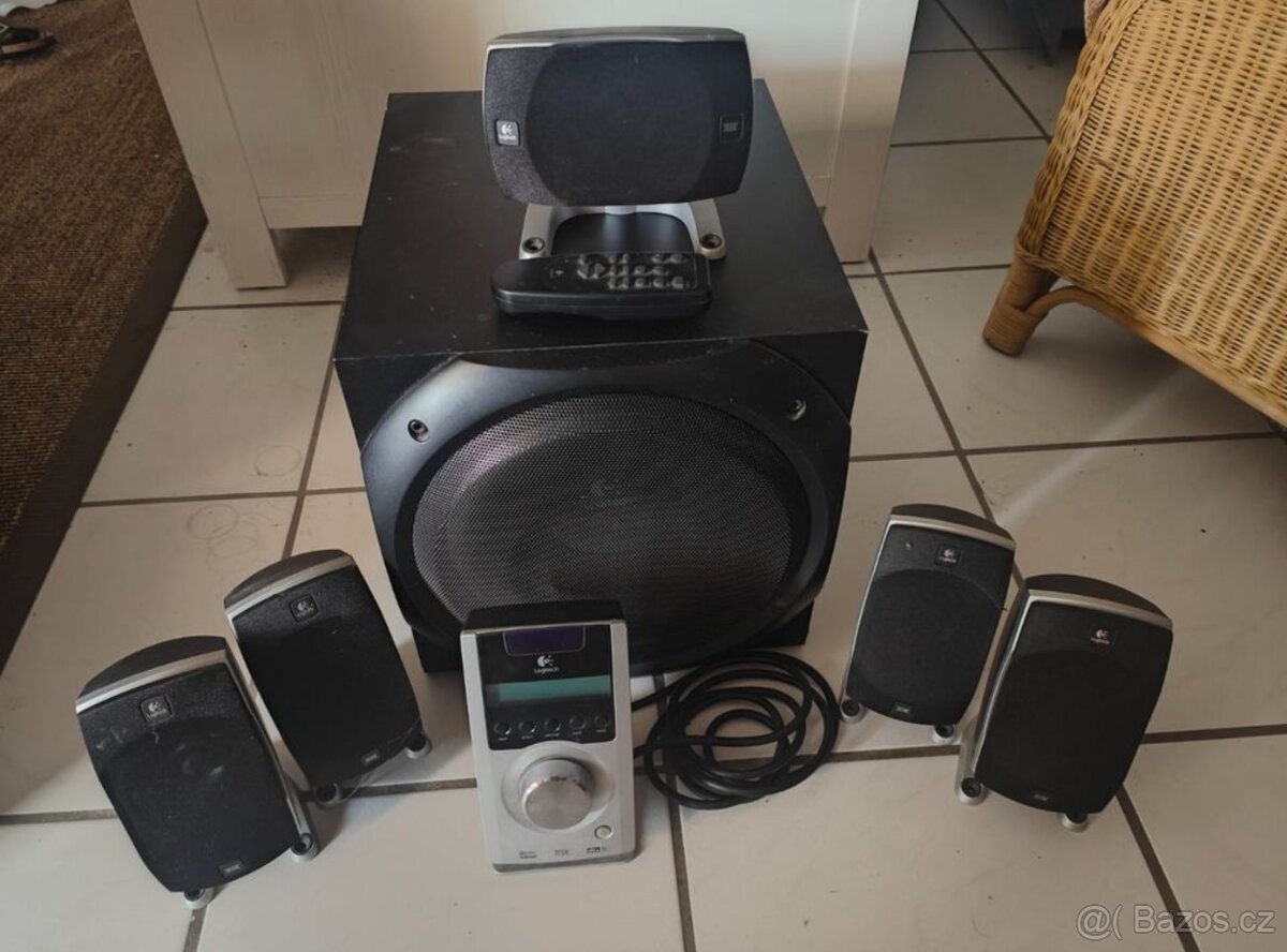Logitech z 5500 5.1 legendární Reproduktory - 3