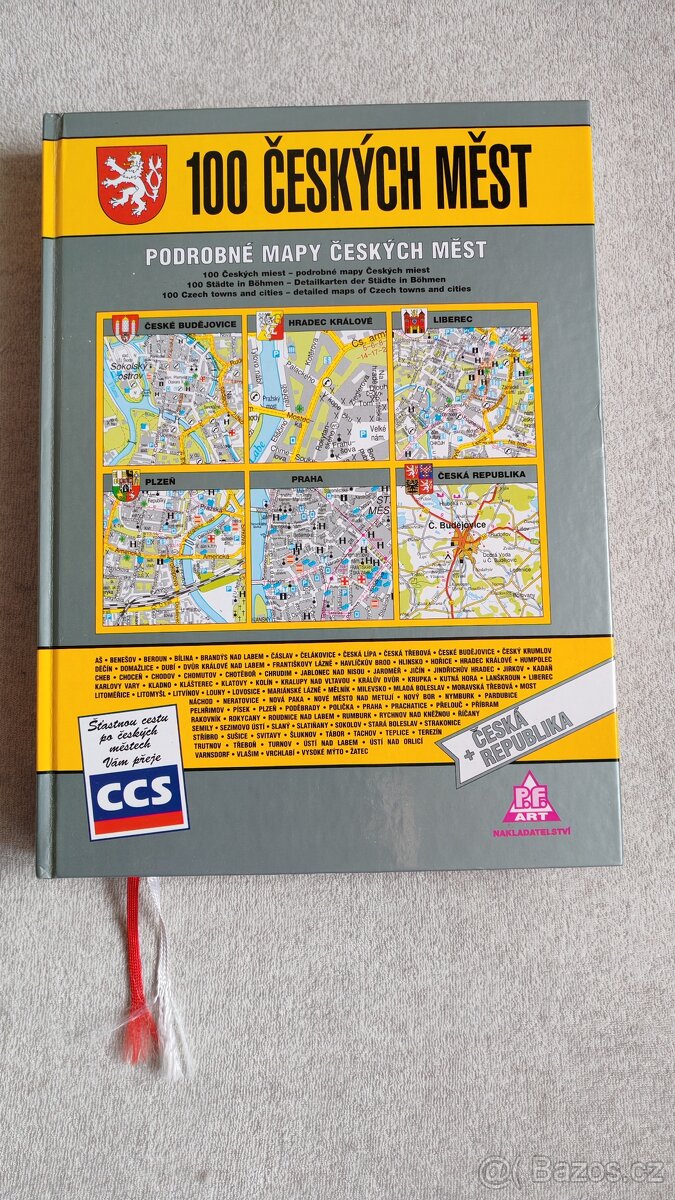 Mapy 100 českých měst a 50 měst Moravy a Slezska - 3