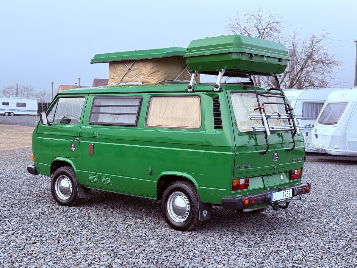VW T3 Caravelle 1983/VETERÁNSKÉ SPZ/1.9L BENZÍN/BEZ KOROZE - 3