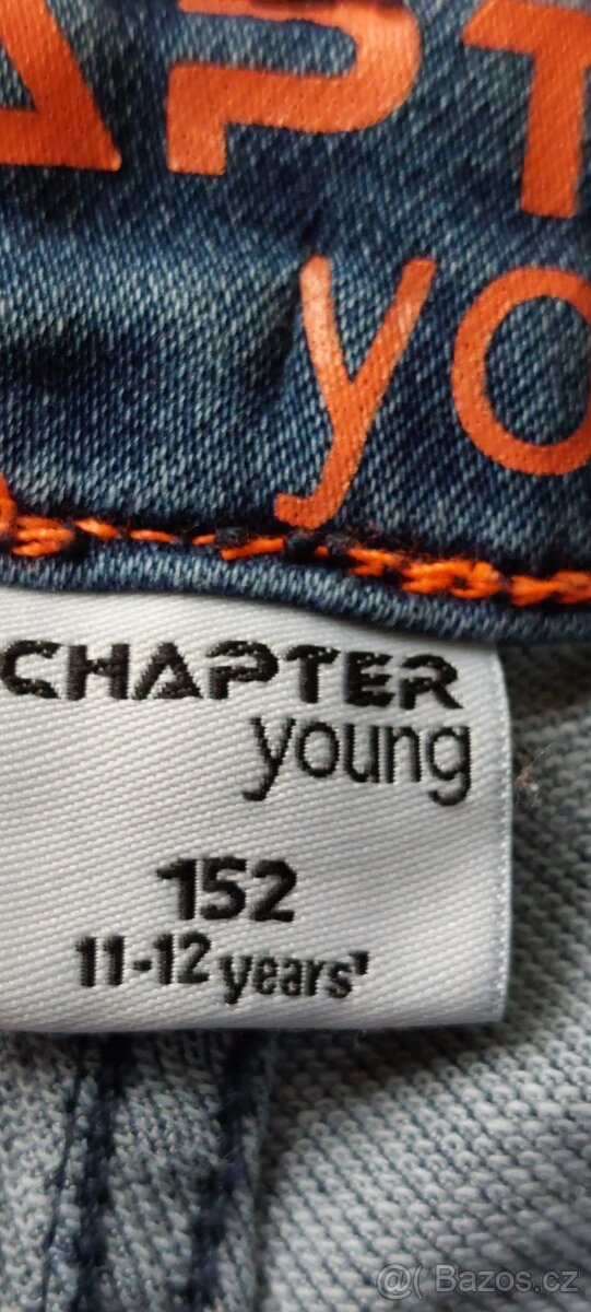 Riflové pružné chlapecké kraťasy, bavlněné 152/158/164 - 3