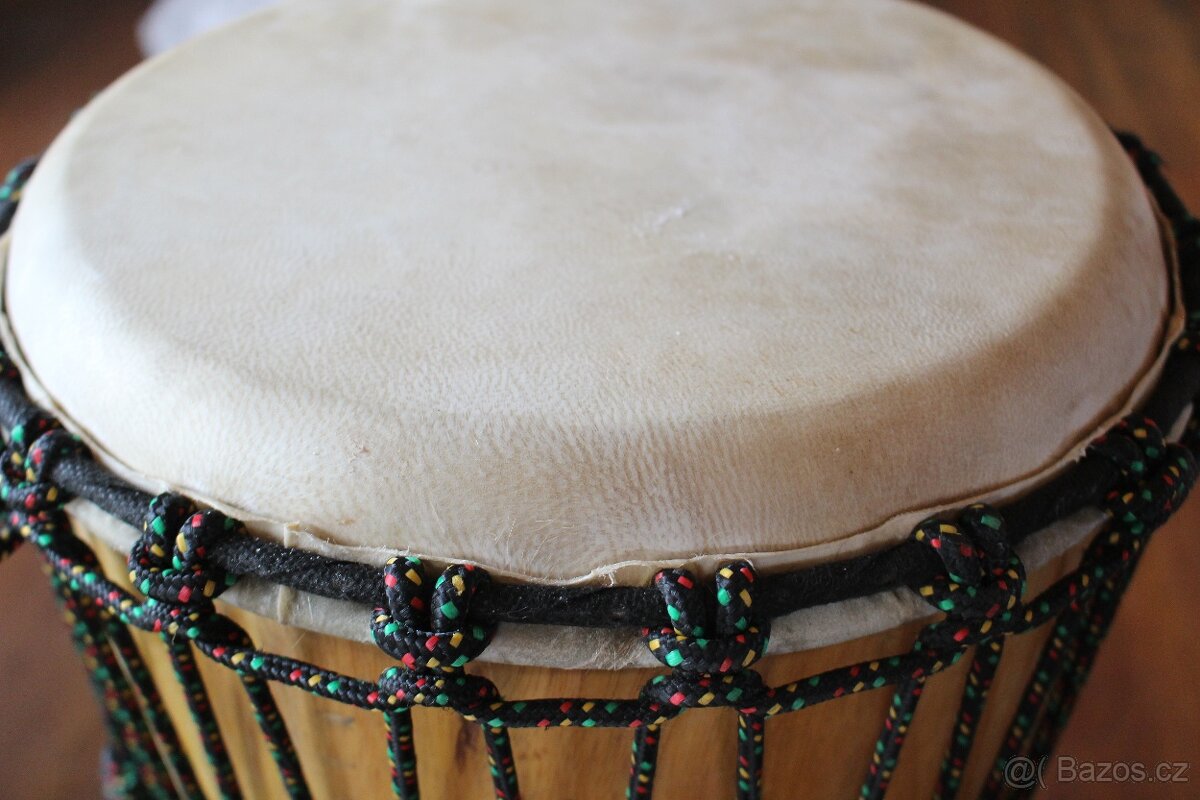 Djembe Buben Mahagon 61cmx29 cm - 3
