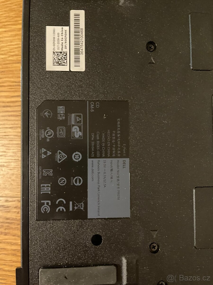 Dell E‑Port Plus PR03X - dokovací stanice / port replikátor - 3