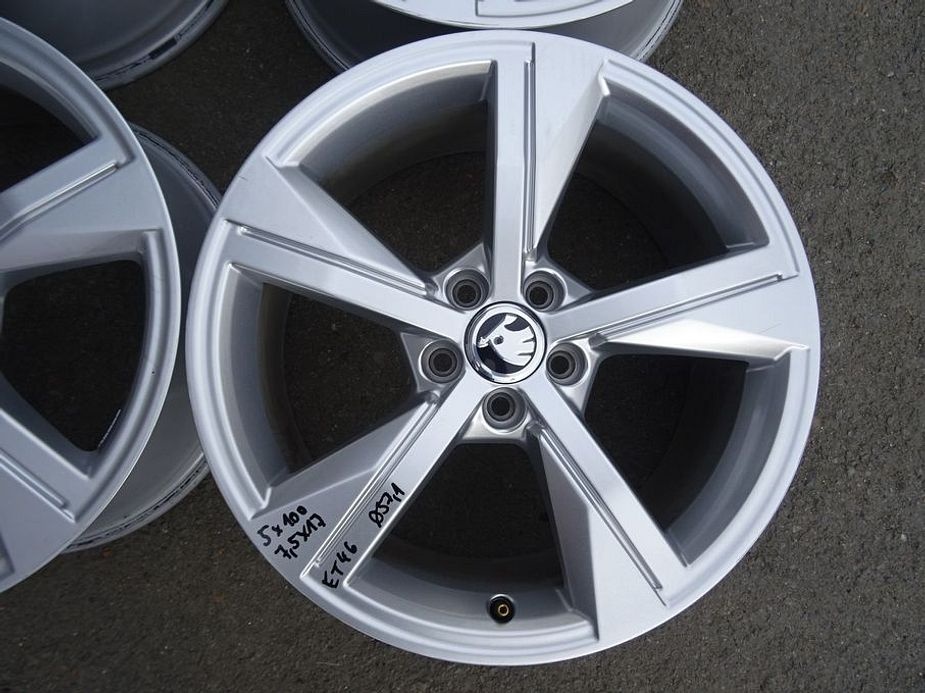 Alu disky origo Škoda, VW, 17", 5x100, ET 46, šíře 7,5J - 3
