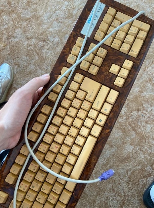 Hydrograficky zdobená klávesnice Chicony - 3