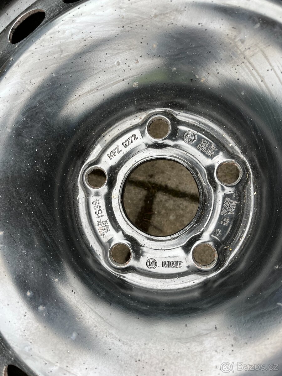 4x plechový disky 5x105 R16 - 3