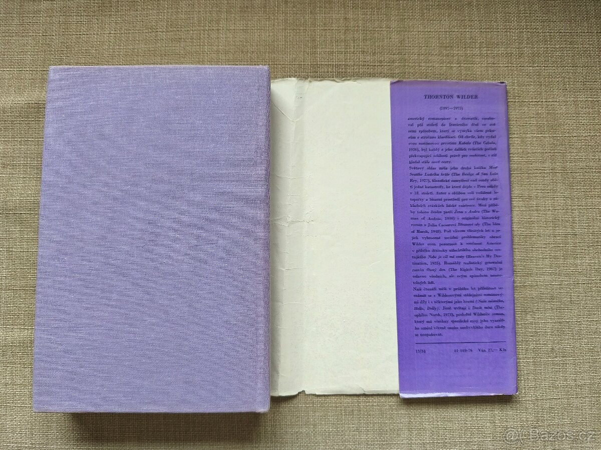 Kniha Thornton Wilder: Devět měst - 3