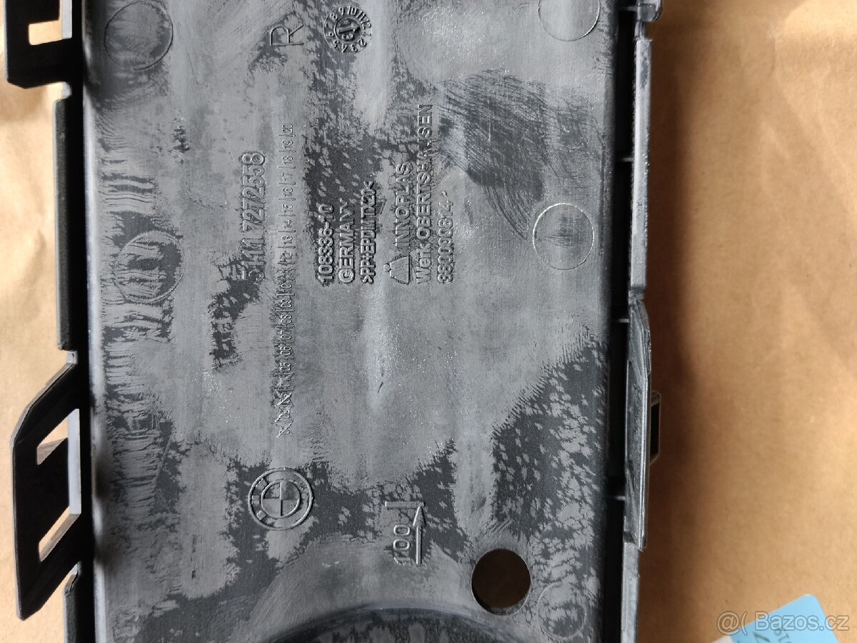 BMW 1 F20/F21 mřížka předního nárazníku nová pravá - 3