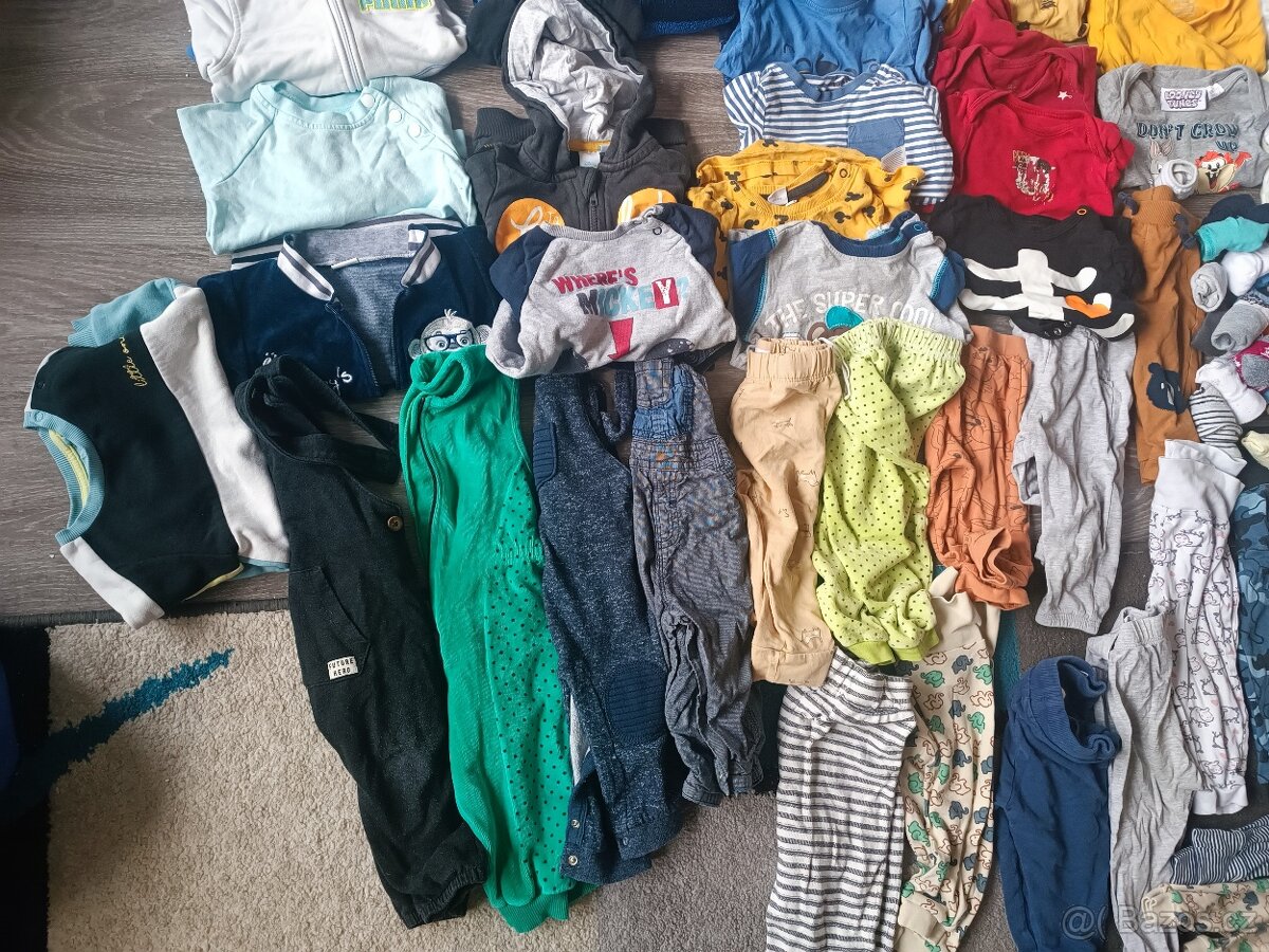 Balík oblečení vel. 74 až 80 - 3