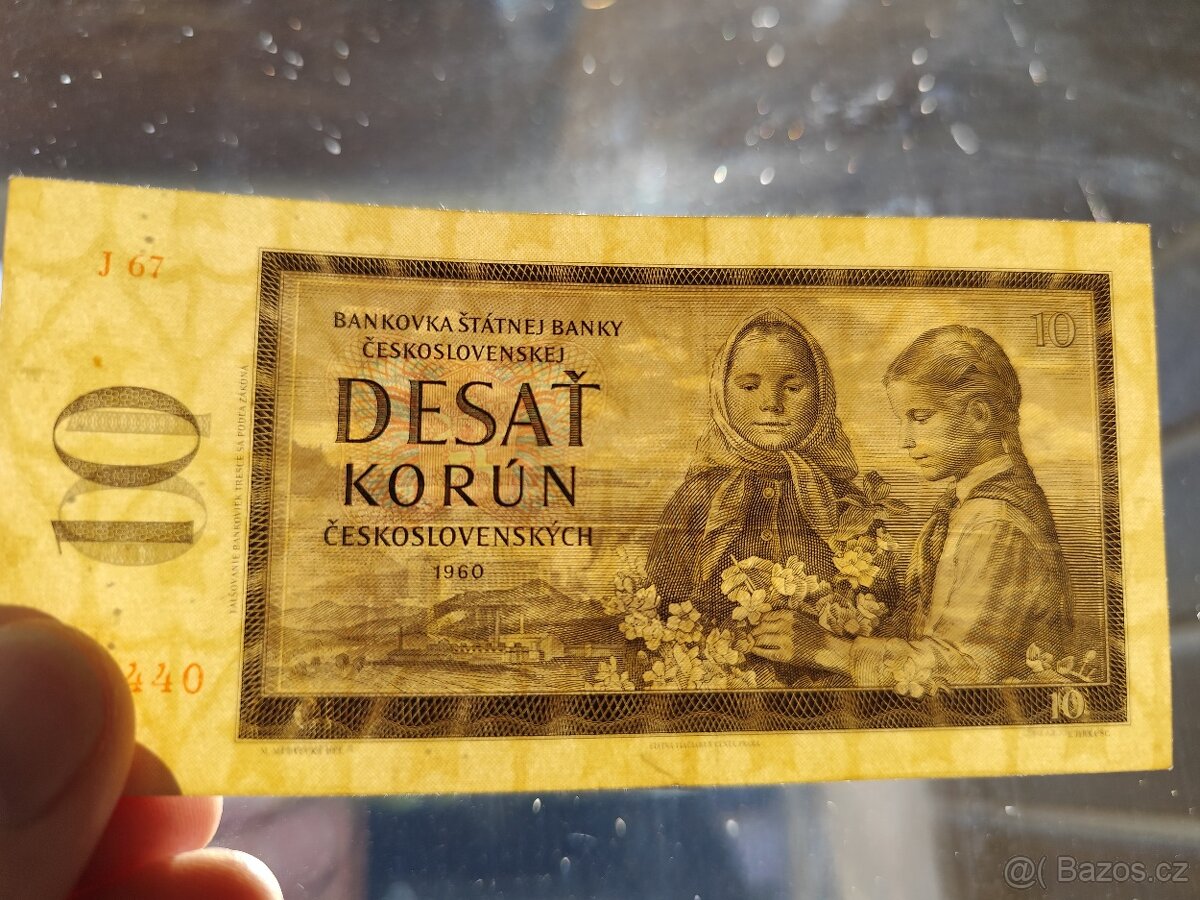 10 korun 1960 - 3