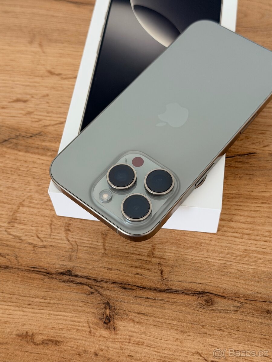 iPhone 16 Pro 128GB Natural Titanium 100%, v záruce - 3
