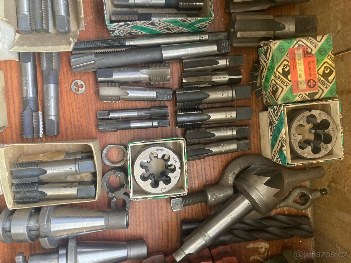 Závitníky a očka G, R - nové - 3