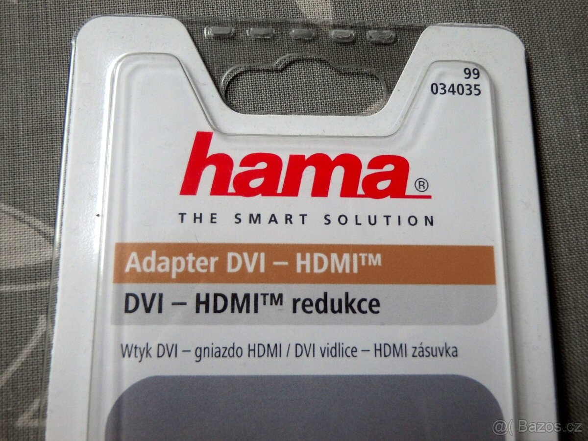 Adaptér DVI - HDMI Hama 34035 - 3