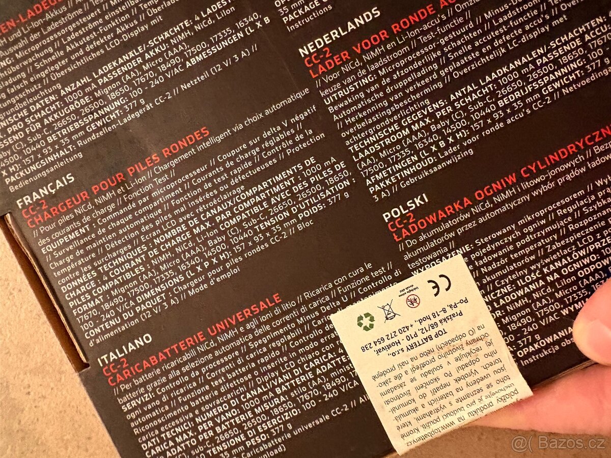 Voltcraft CC-2 nabíječka NiMH, NiCd, Li-Ion - 3