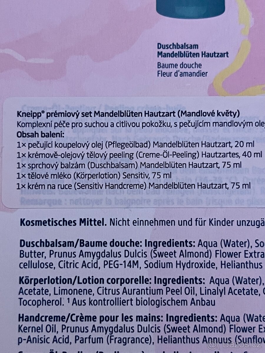 Mandlová sada Kneipp - 3