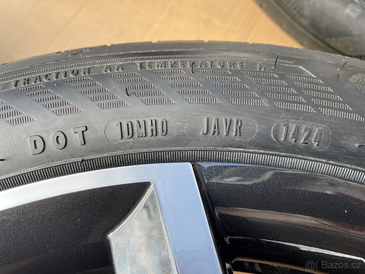 NOVÁ ORIGINÁL R18 SADA ŠKODA SUPERB III 235/45/18 R.V. 2024 - 3