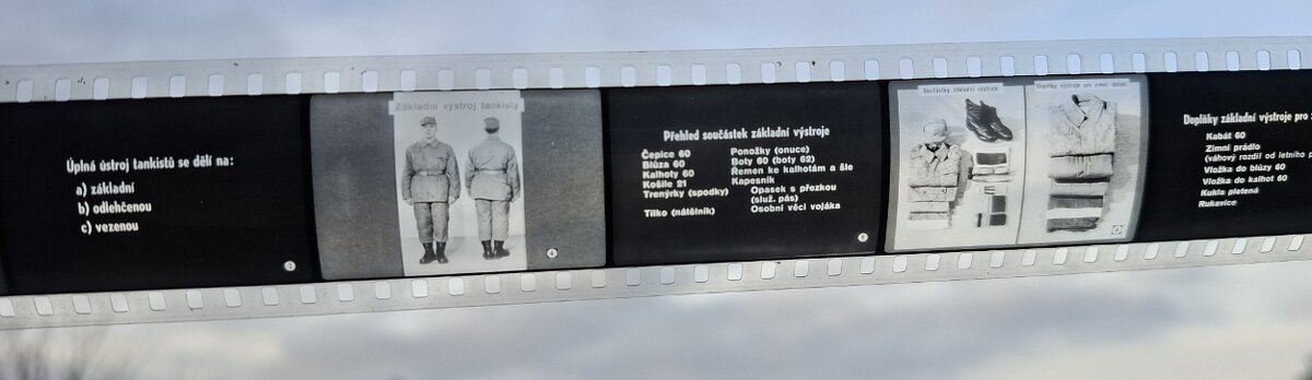 Vojenské výukové filmy ČSLA – výcvikové diafilmy (5 kusů) - 3