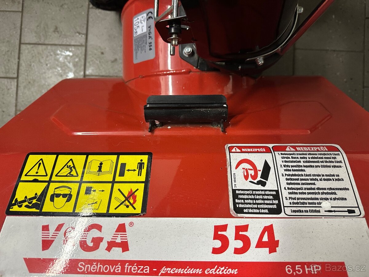 Sněžná fréza Vega 554 motor Loncin196ccm - 3