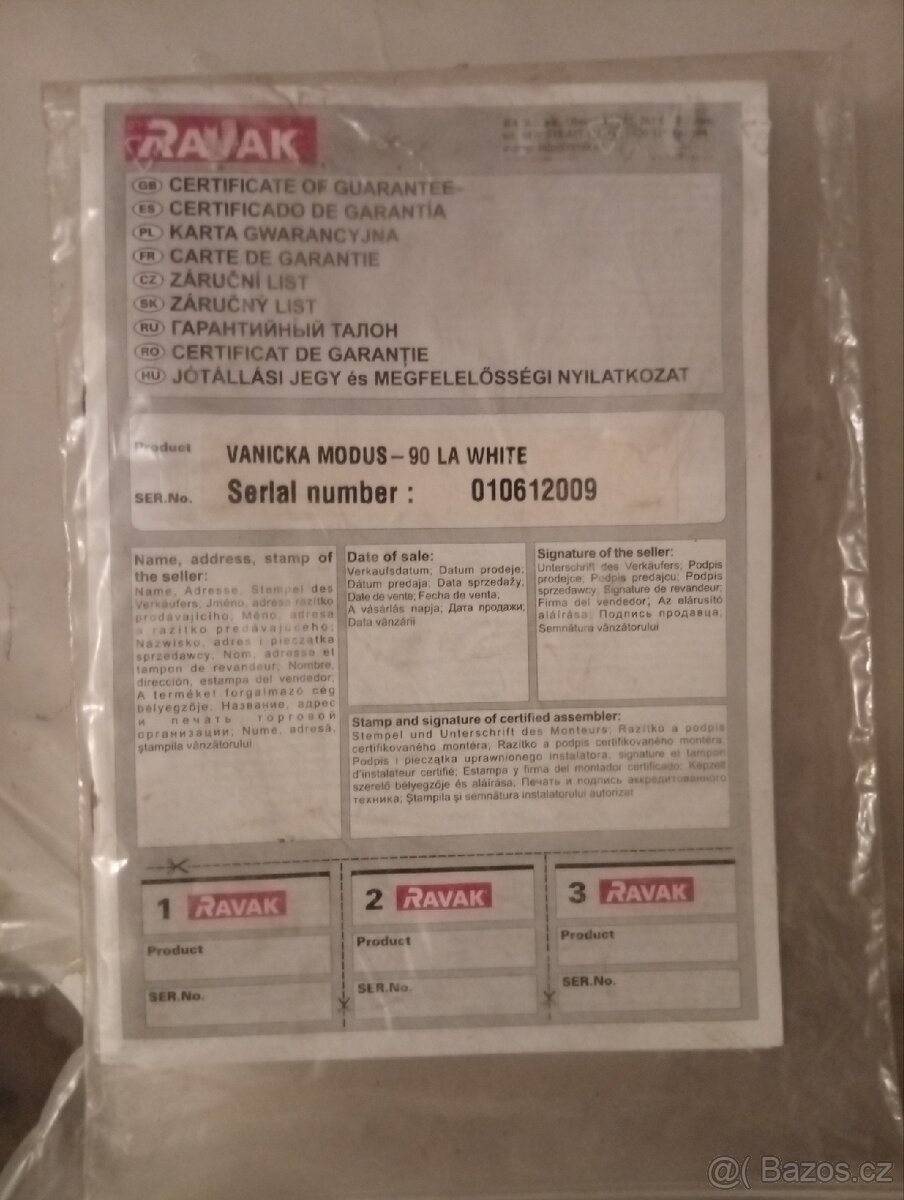 Vanička Ravak modus - 3