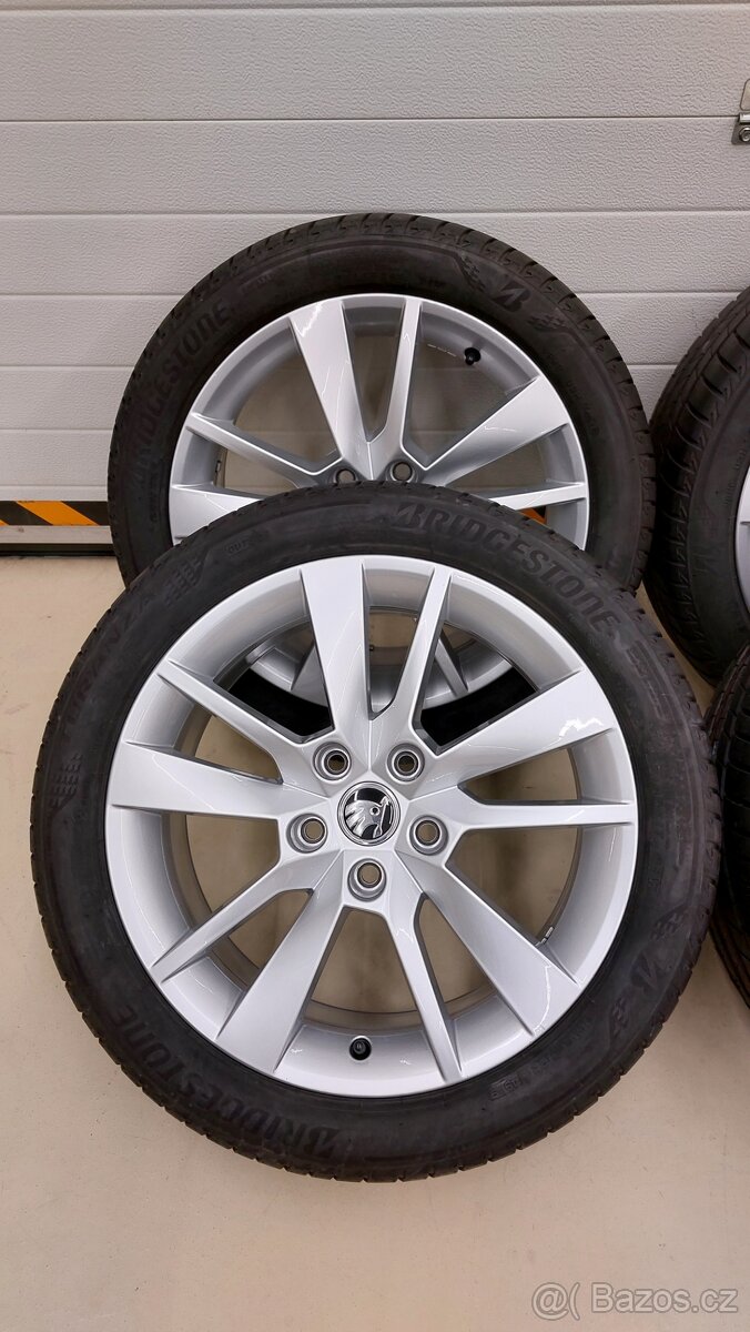 Alu kola 5x112 r17 originál TRIUS Škoda Octavia III Facelift - 3