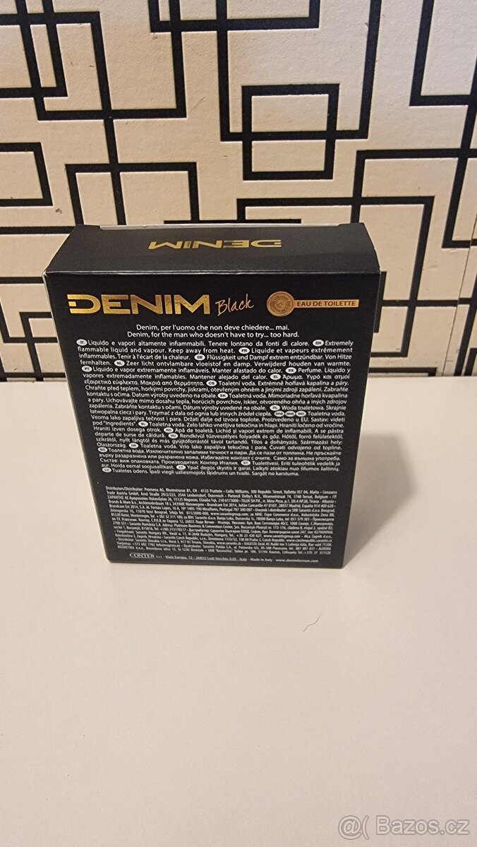 Denim Black toaletní voda pánská 100 ml - 3