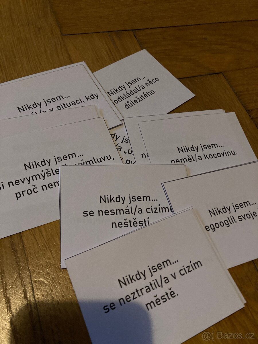 párty hra Nikdy jsem - 3