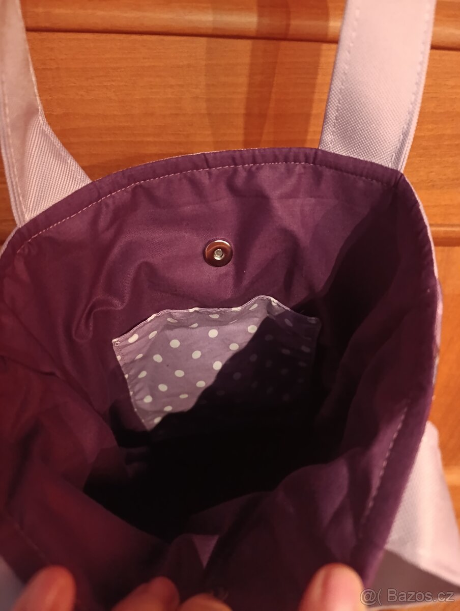 Kabelka přes rameno - ruční práce - motýlci - 3