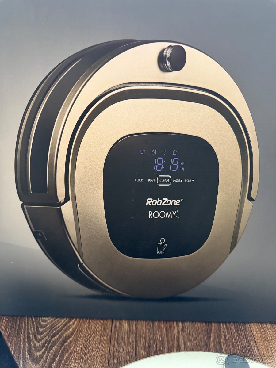 Prodám robotický vysavač RobZone ROOMY 4.0 Komplet,záruka. - 3