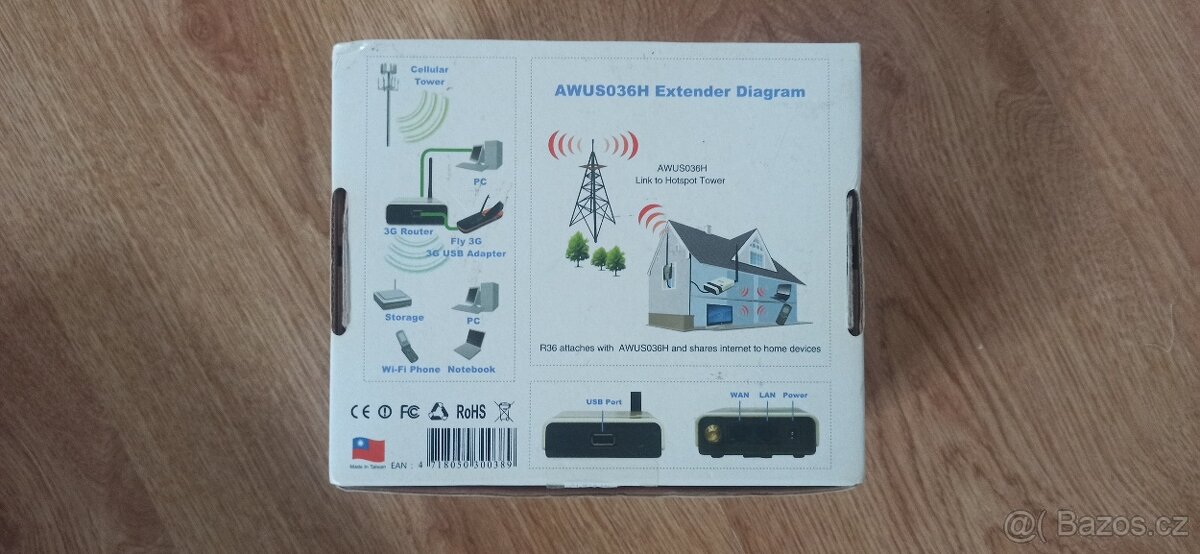 Alfa router a externí wifi anténa Alfa - 3