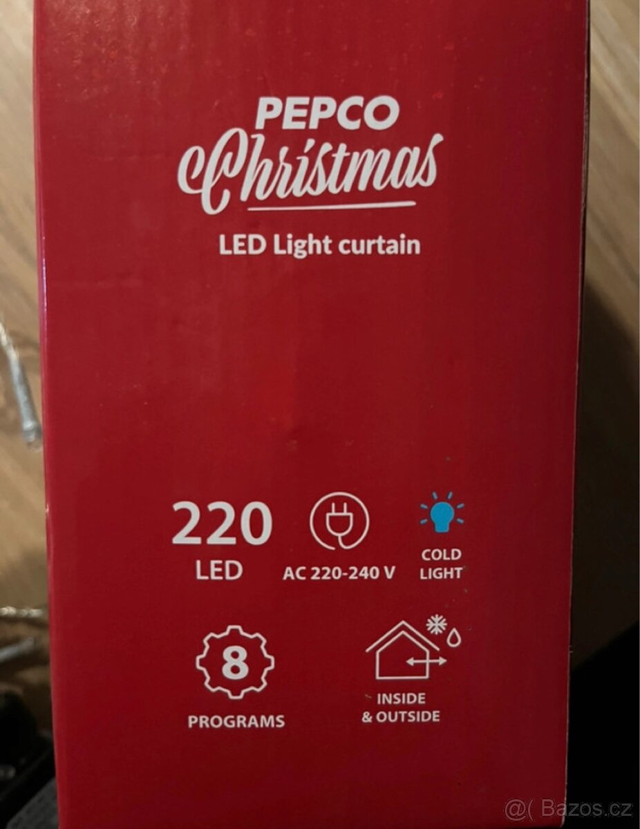 LED řetěz studená bílá - 3