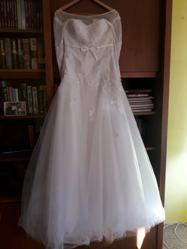 Svatební šaty - vel.S - 3