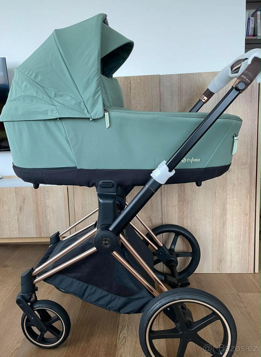 Cybex Priam Leaf Green Rosegold - 3