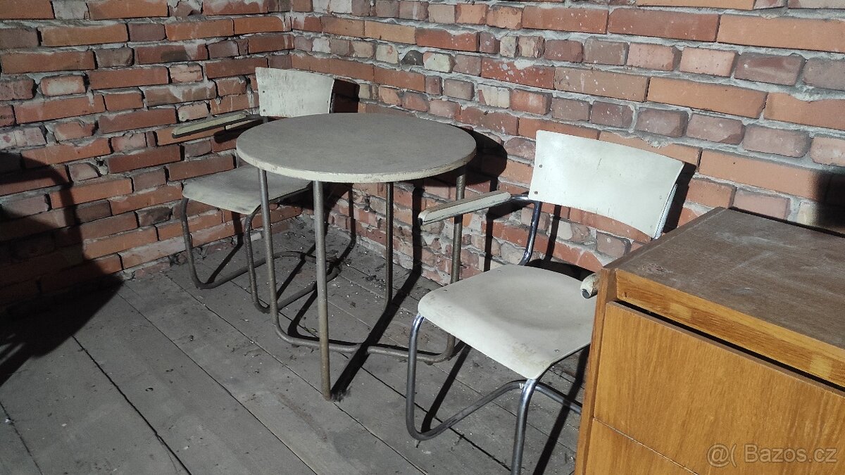 Komplet 2ks židle a stůl - 3
