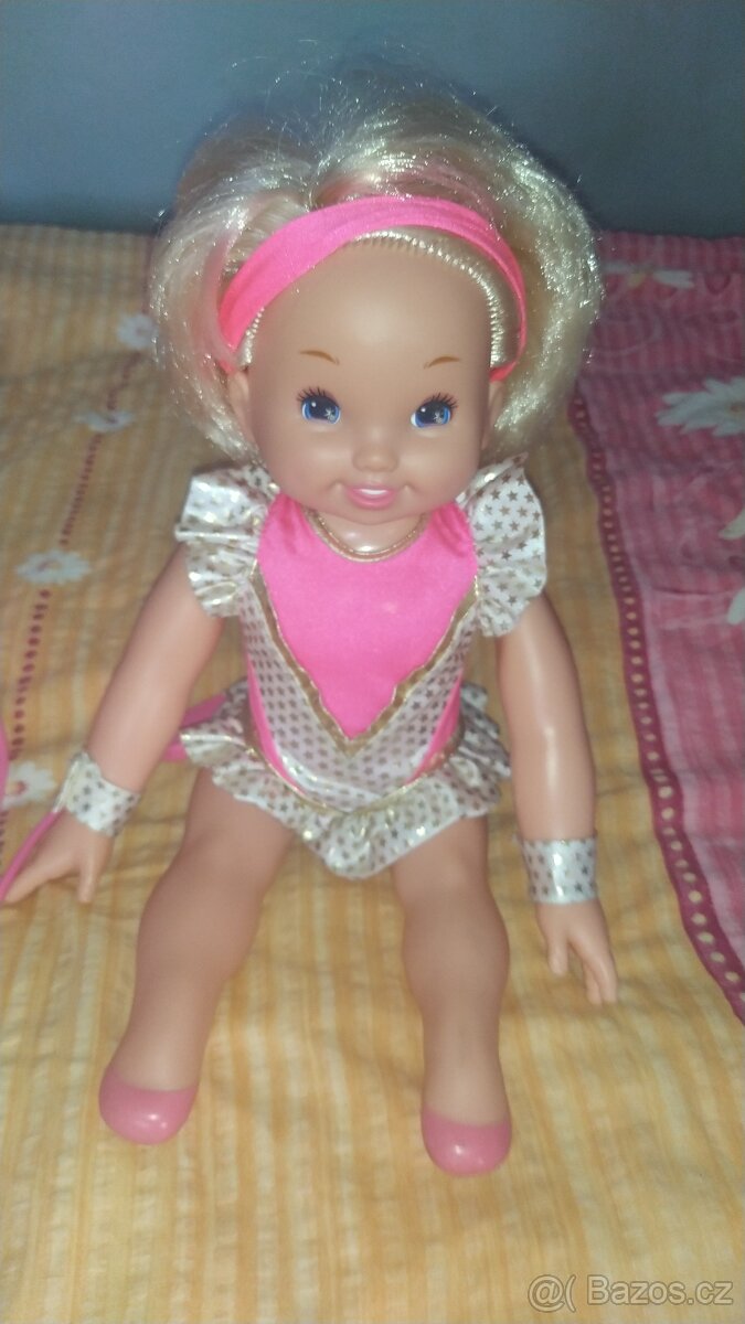 Velká Retro panenka -gymnastka Mattel r.1993 - 3