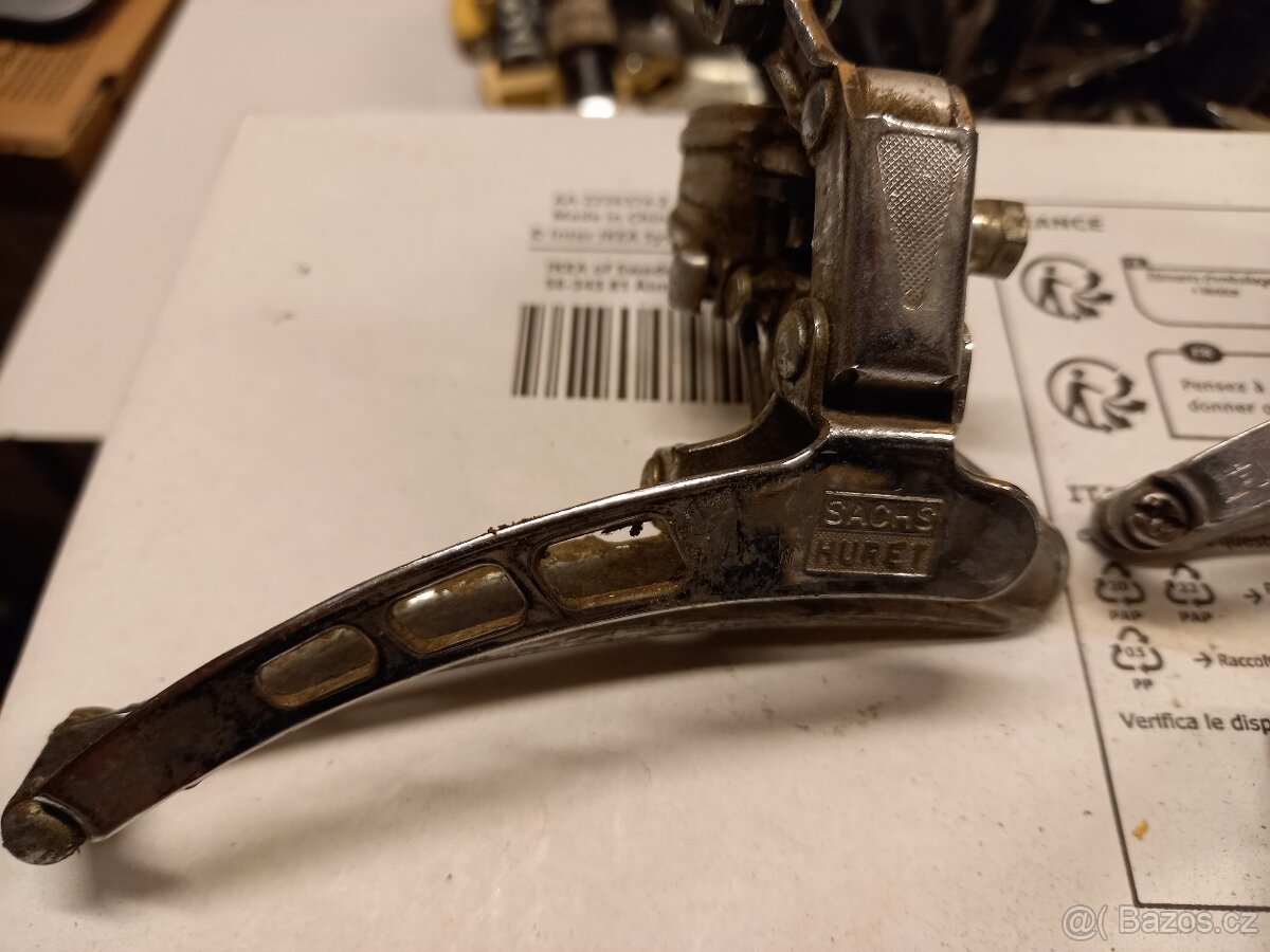 Přesmykač, přesmykače Shimano 105, LEPPER, Favorit, Romet - 3