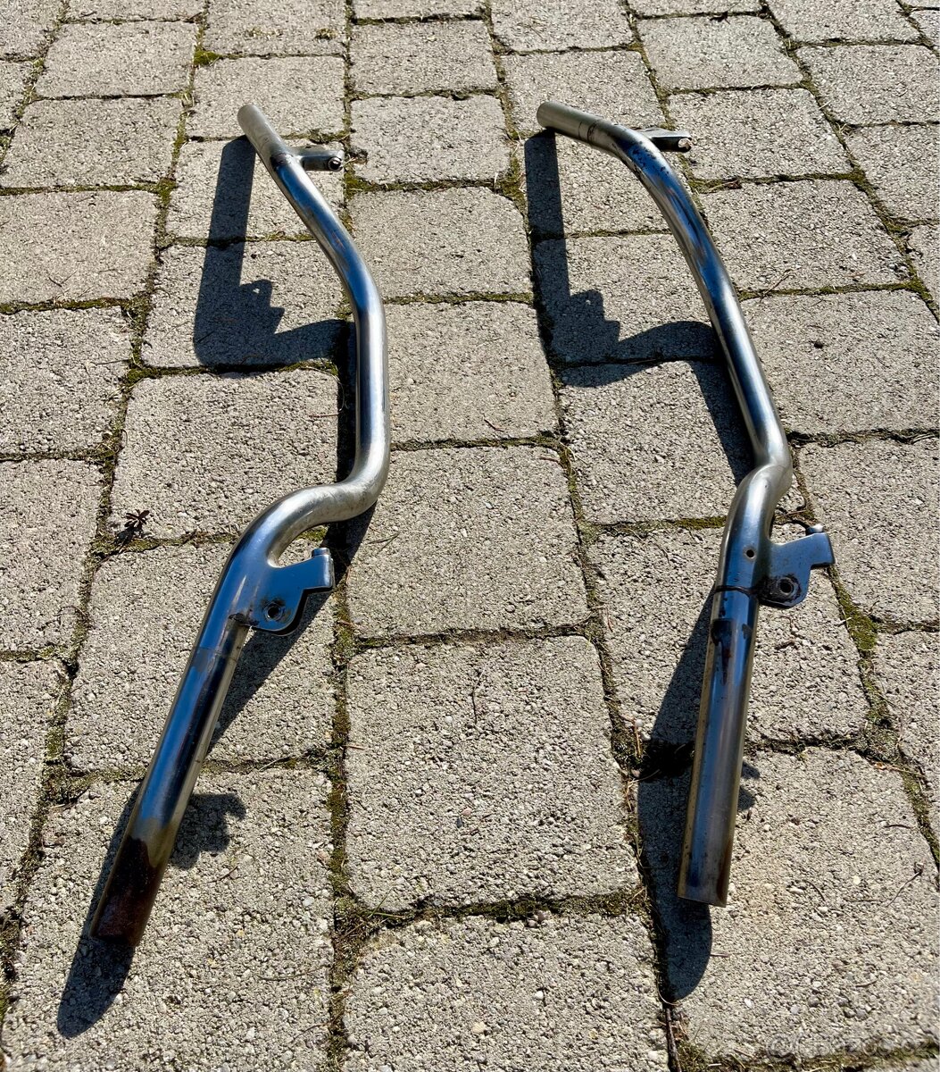 ČZ 175 skútr prase rikša - řídítka - 3