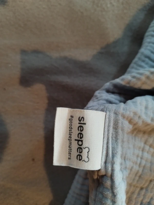 Spací pytel mušelín, Sleepee, vel. M 4-24 měsíc, TOG 1.0 - 3