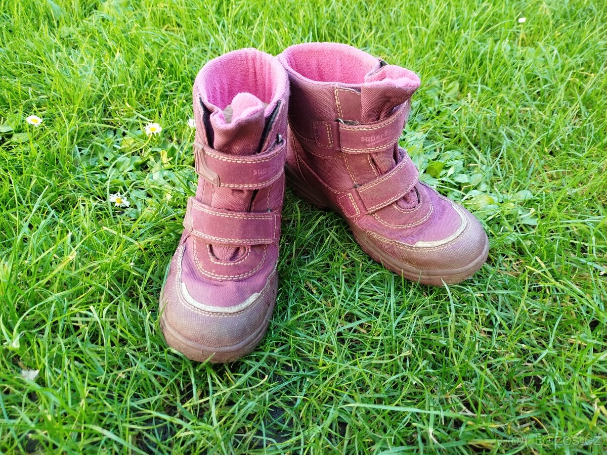 Zimní fialové boty Superfit vel. 34 šíře W - 3