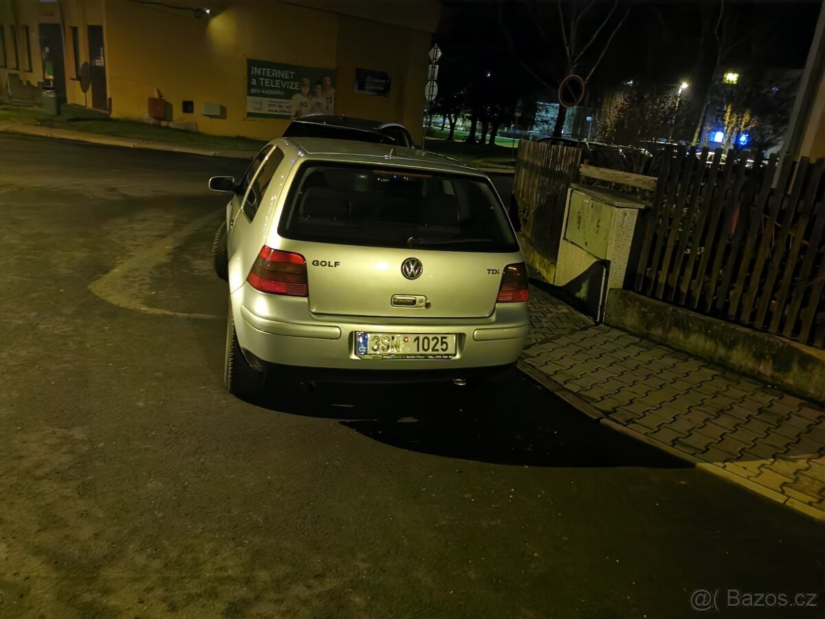 Prodám VW Golf IV - 1.9tdi - 74kw - 3