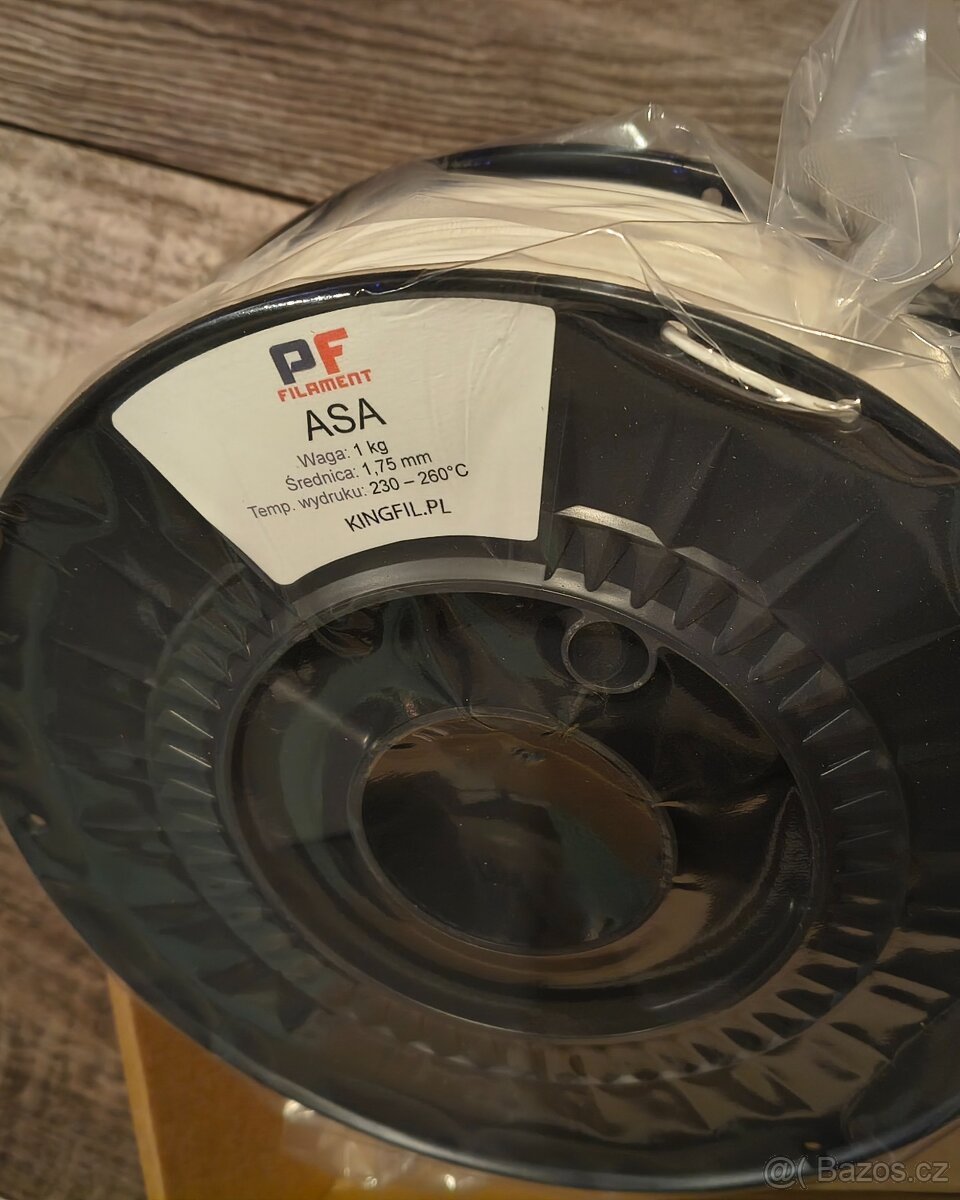 Prodám Filament - ASA (bílý) - 3