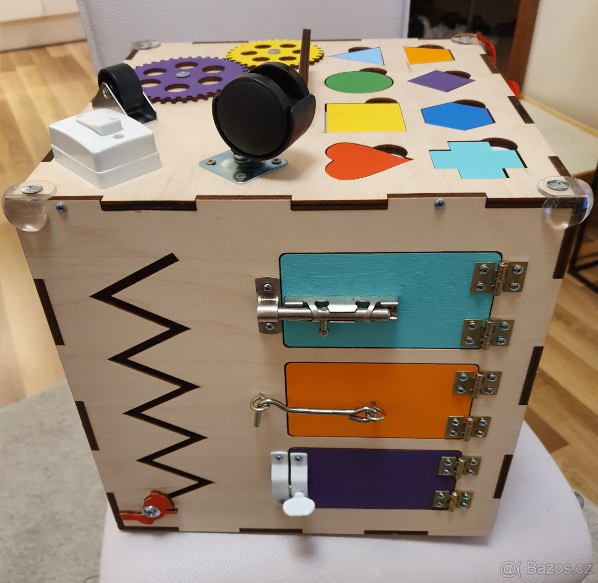 Montessori didaktická kostka - 3