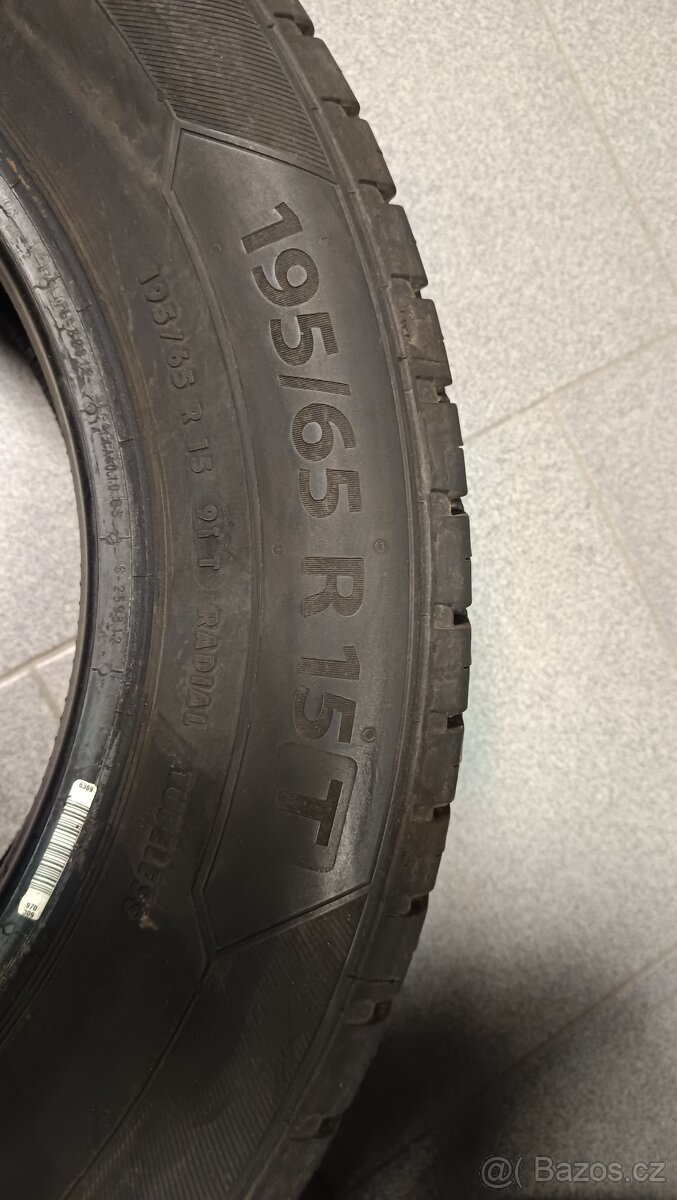 4ks letní pneu barum 195/65 R15 - 3