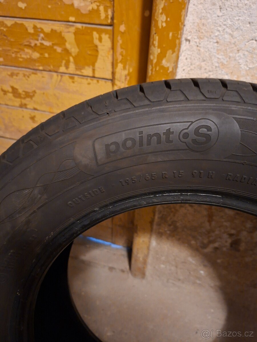 Prodám letní pneumatiky 195/65r15 - 3