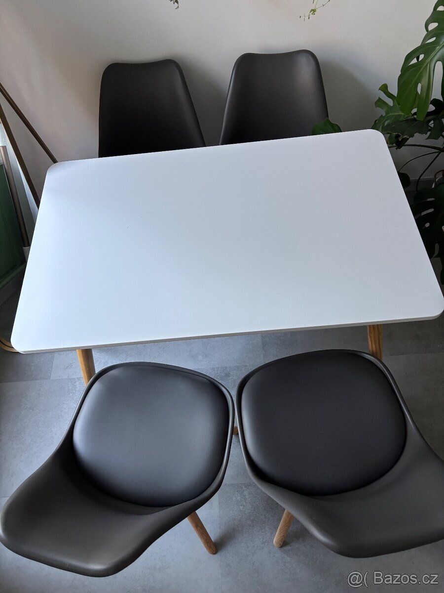 Jídelní židle Lilly šedá - 3