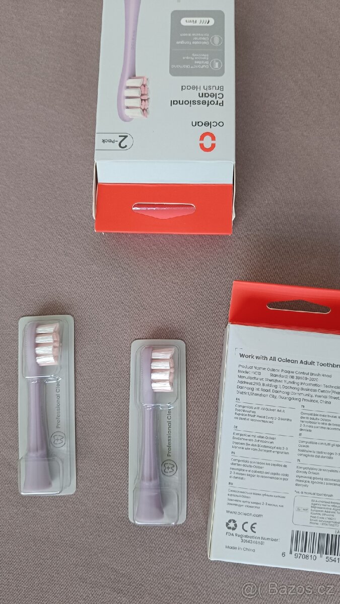 Náhradní hlavice Oclean Professional Clean – 4 ks - 3