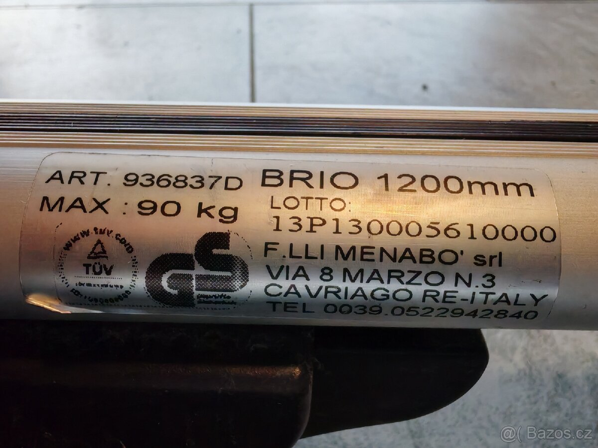 Příčníky Menabo Brio 120 cm - 3