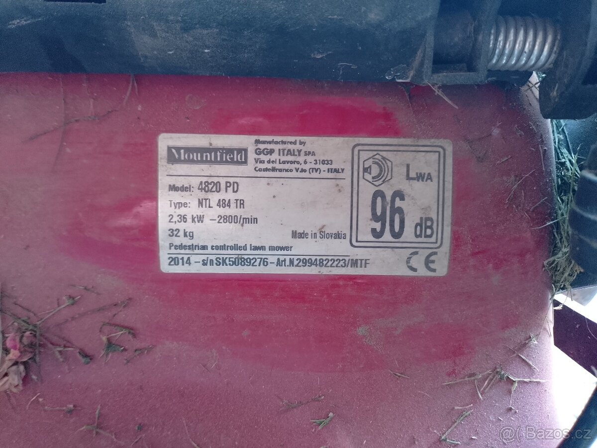 Sekačka s pojezdem - 3