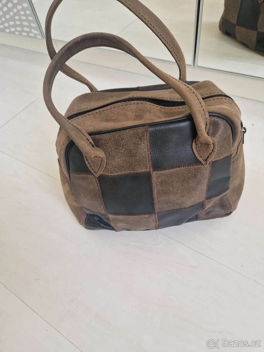 Kožená kabelka do ruky - 3