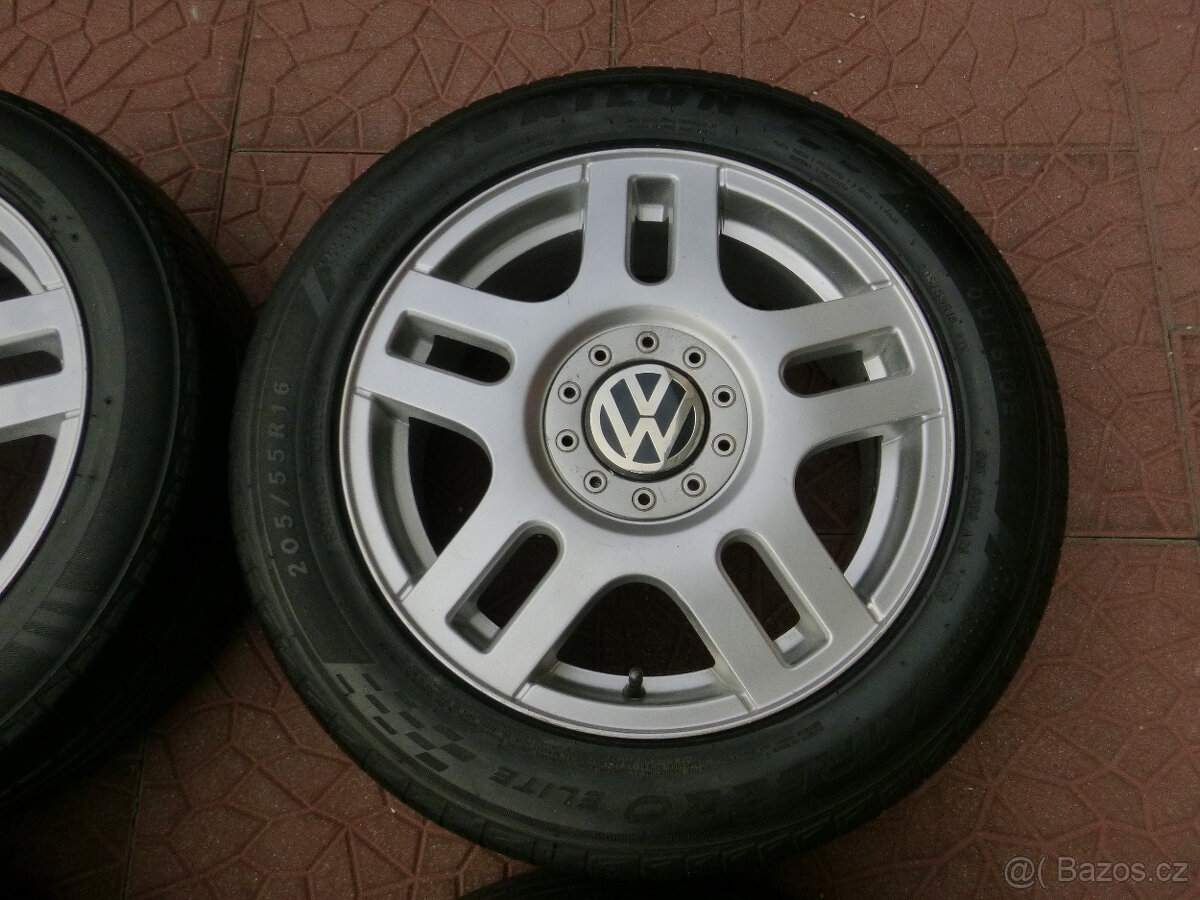 Letní sada alu originál VW Golf IV 5x100 6,5Jx16 ET42 - 3